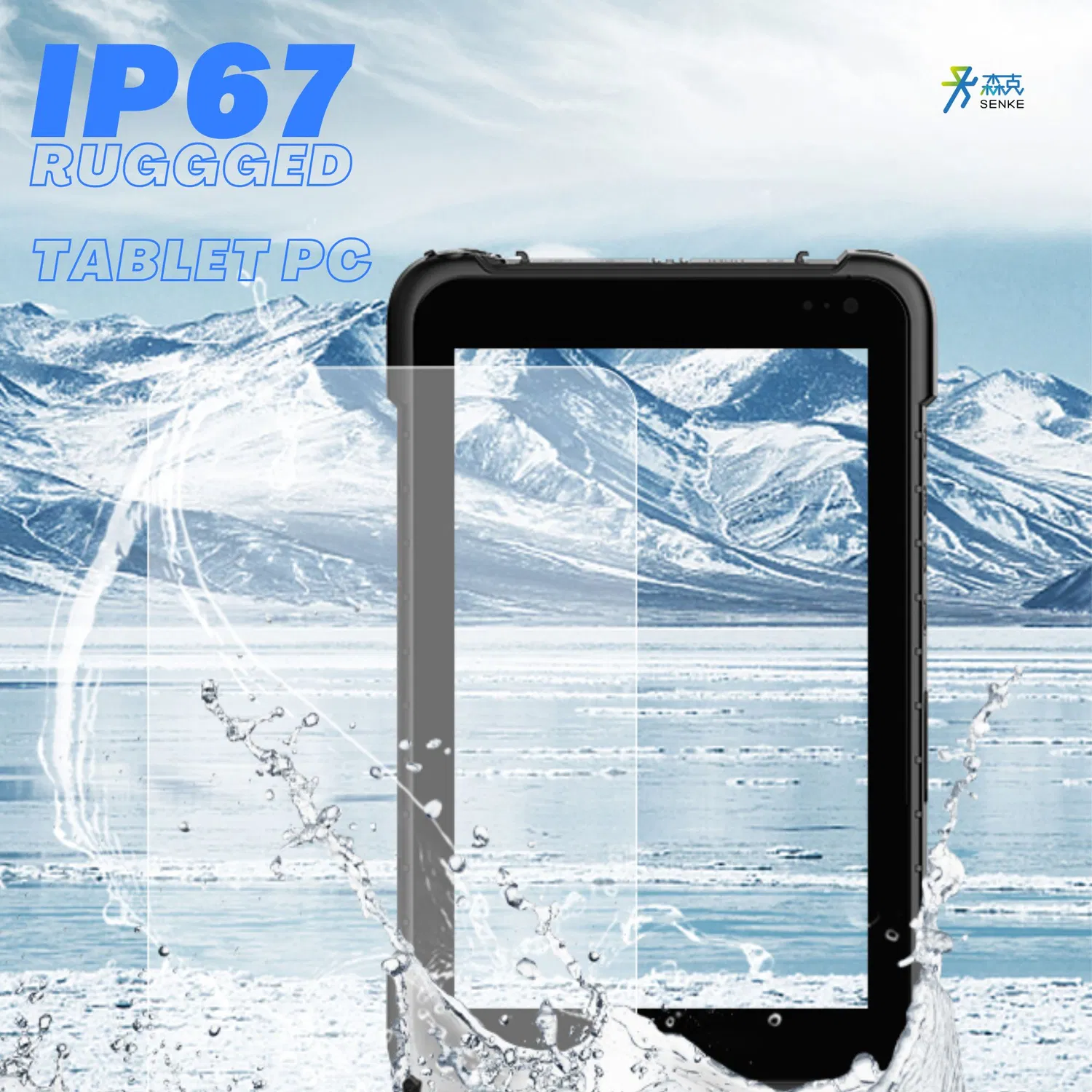 Senke Özelleştirilmiş 8" Dayanıklı Tablet 8 İnç Dayanıklı Tablet Android Dayanıklı Tablet Endüstriyel pictures & photos
