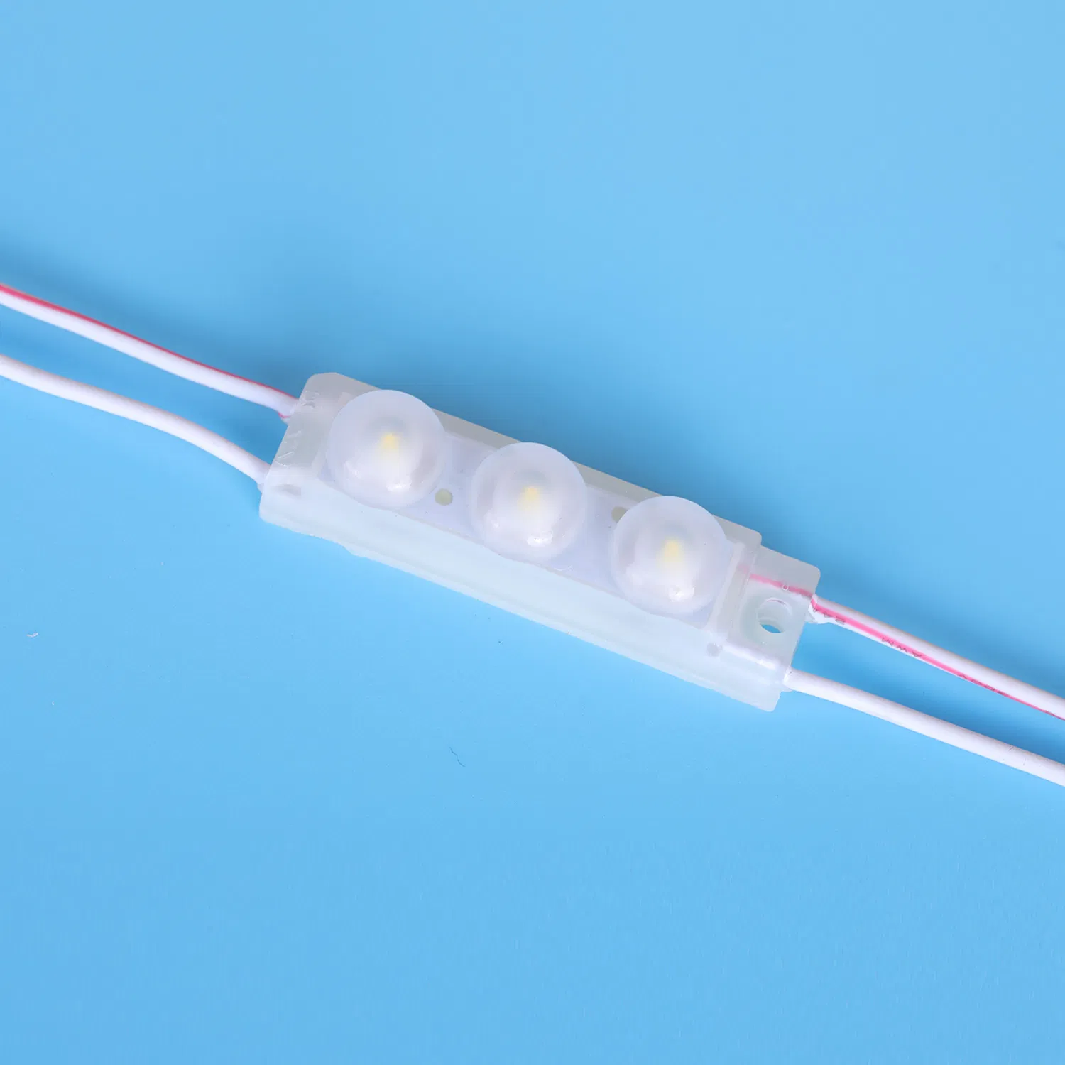 Módulo de Luz LED con Lente Impermeable 1W Módulo de Moldeo por Inyección Mini 3LED Módulo pictures & photos