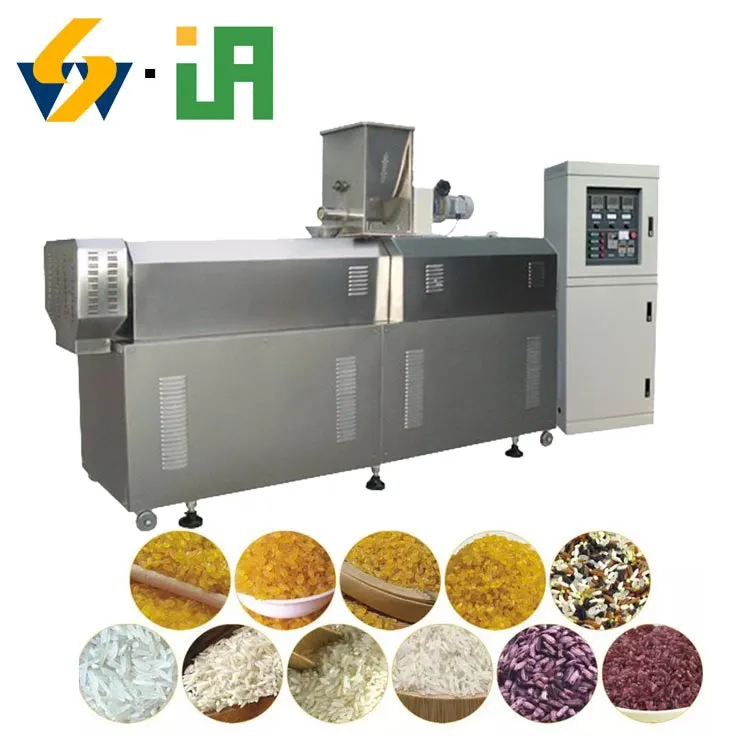 Linha de Produção de Arroz Artificial Linha de Processamento de Arroz Nutricional Linha de Processamento de Arroz Instantâneo pictures & photos