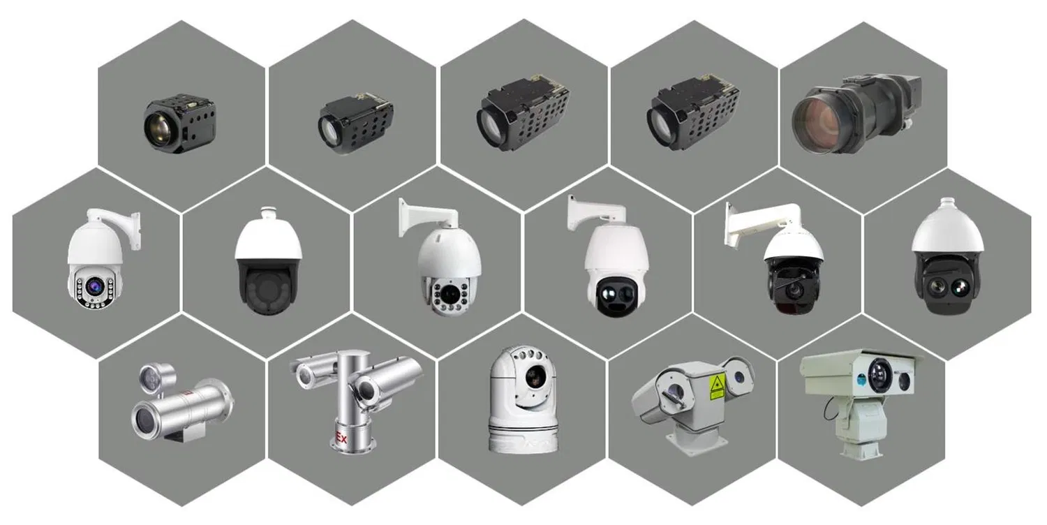 4MP 100X 별빛 IP 카메라 모듈 CCTV 보안 카메라 pictures & photos