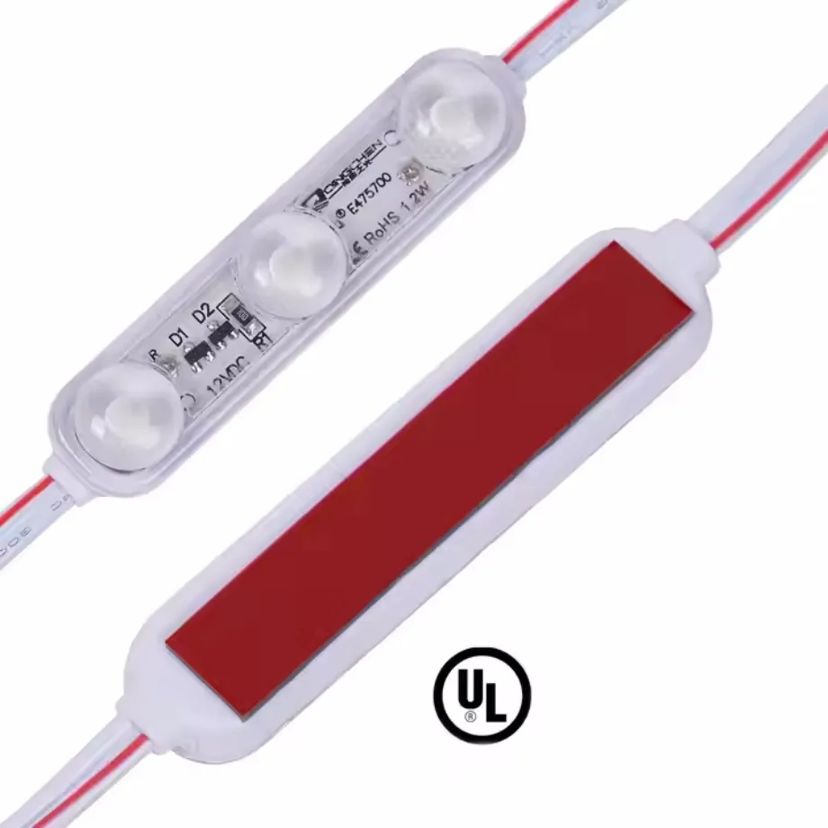 3 LED-module licht met lens 12V DC 6500K Witte ultrasone LED-module voor reclamebord IP65 LED-modules waterdichte LED-module pictures & photos