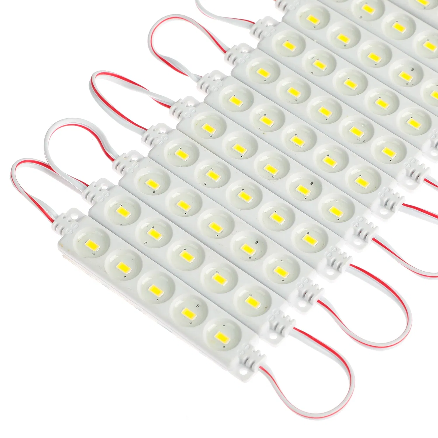 12V DC LED Modul 1.2W 5 LEDs 5630 SMD Spritzguss LED Modul Wasserdicht Dekorativ für Werbeschriftzeichen LED 12V Modul pictures & photos