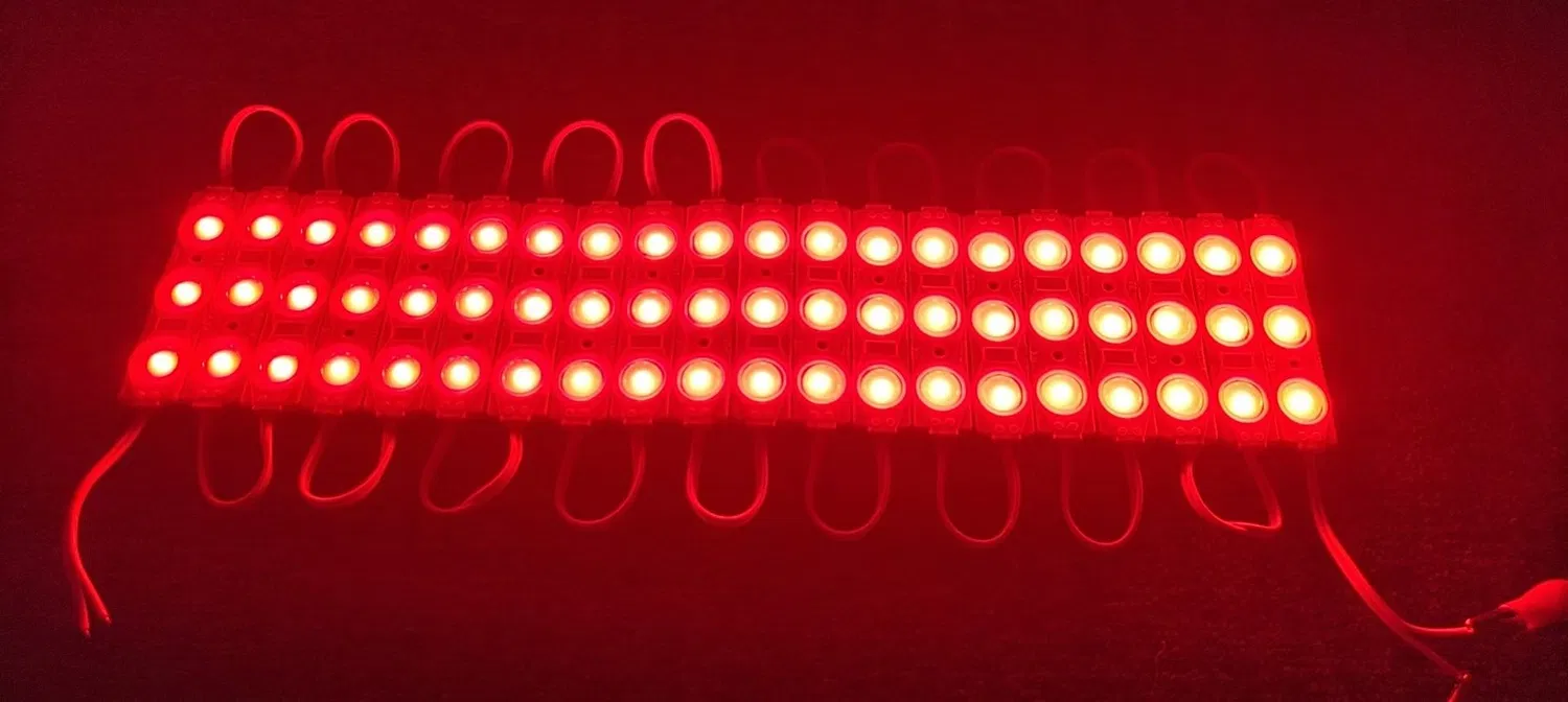 Módulos de luz LED roja de inyección de retroiluminación para cajas publicitarias o letras pictures & photos