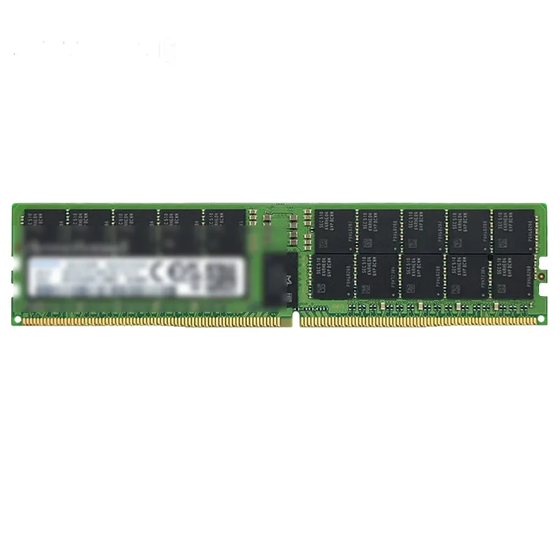 หน่วยความจำ RAM เซิร์ฟเวอร์ 96GB DDR5 5600MHz โมดูลหน่วยความจำ Ecc Rdimm Registered DIMM สำหรับเซิร์ฟเวอร์ในศูนย์ข้อมูล pictures & photos