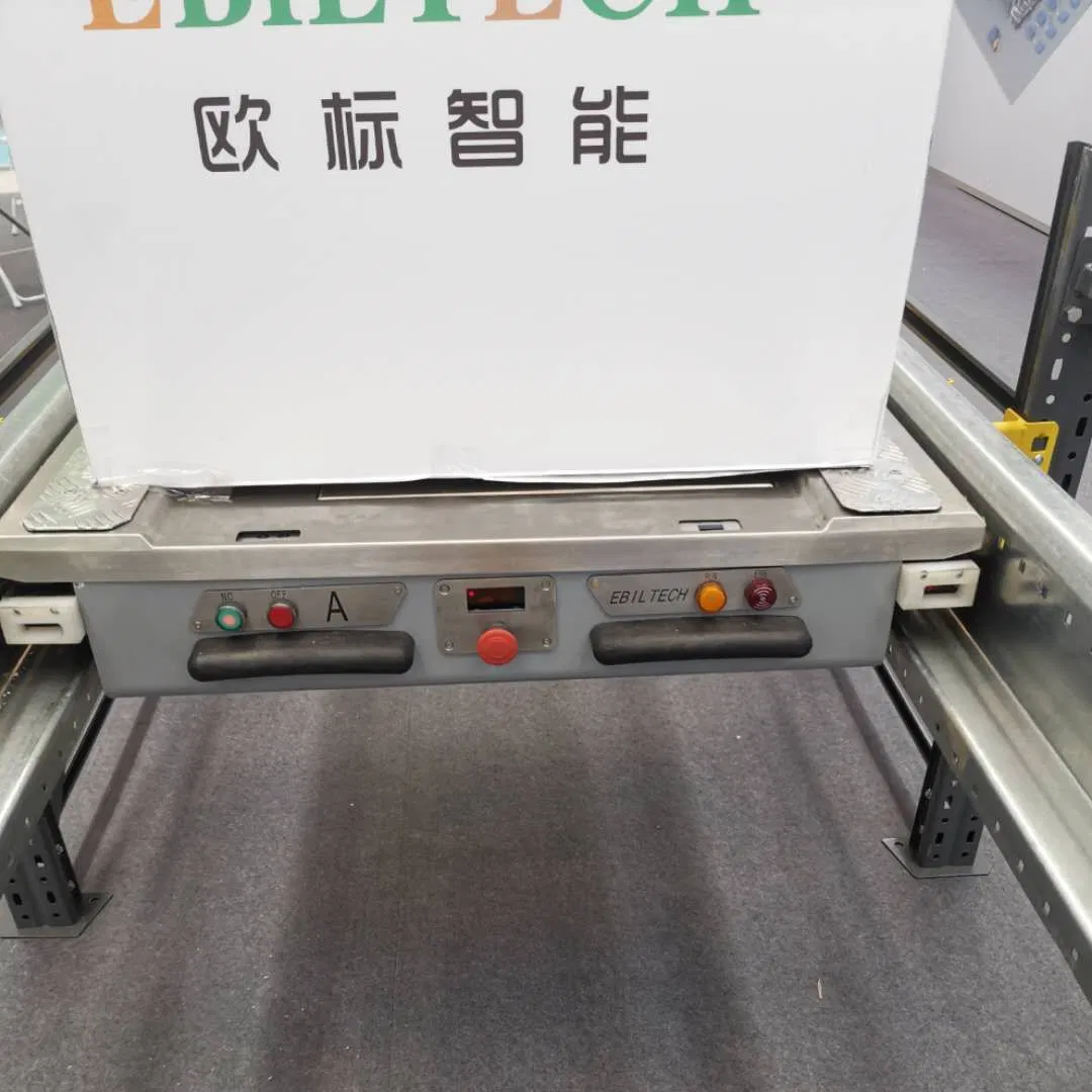 Sistema di stoccaggio automatico, sistema di scaffalature con shuttle radio, controllo elettrico, sistemi di scaffalature con shuttle per pallet. pictures & photos