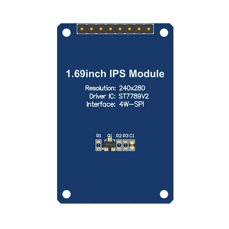 1.69 인치 280X240 IPS TFT LCD 디스플레이 SPI 드라이버 보드 모듈 아두이노, 라즈베리 파이 pictures & photos