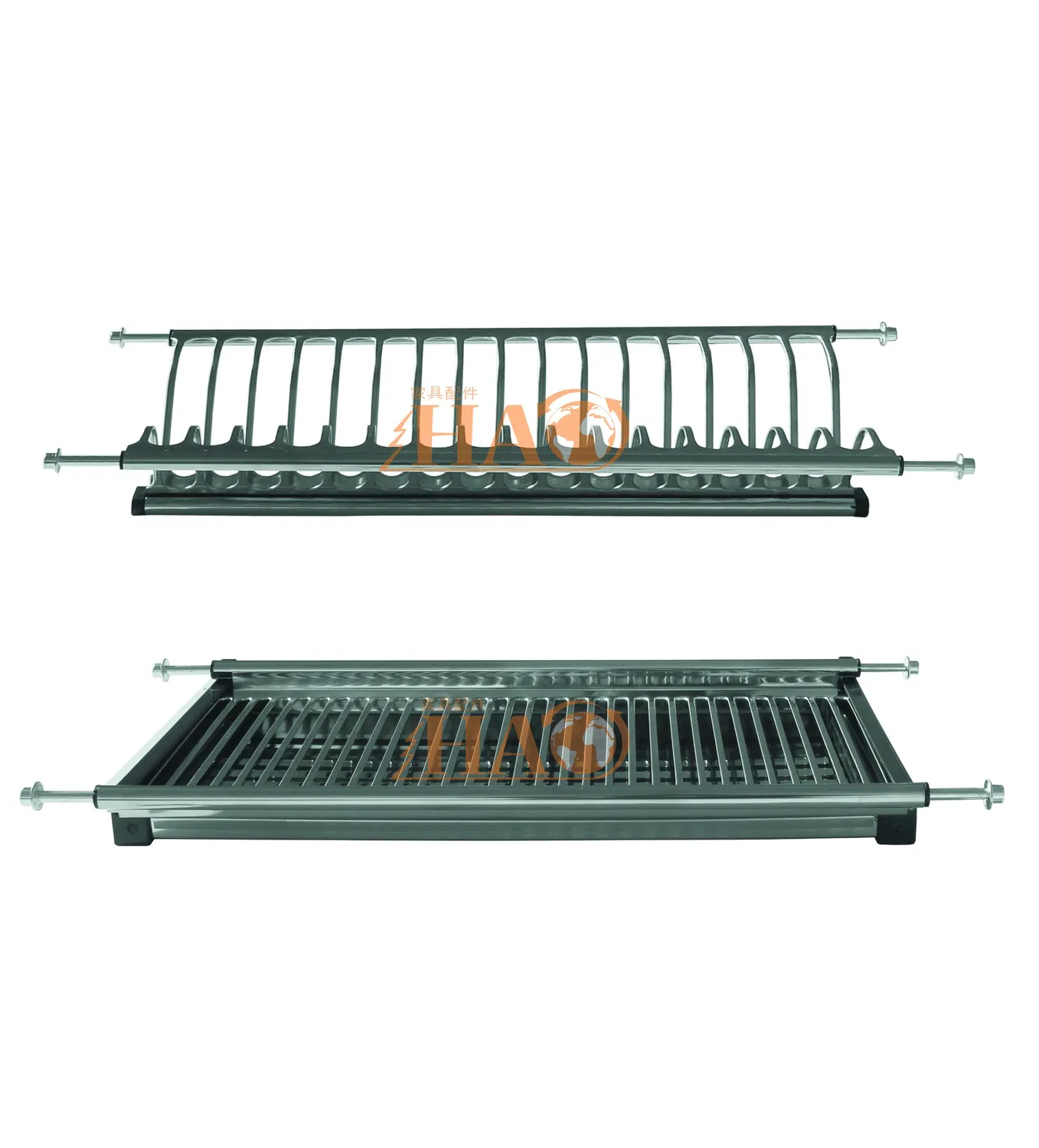 2-Tier Stendibiancheria per piatti Organizer per piatti da cucina Rack per piatti da cucina pictures & photos