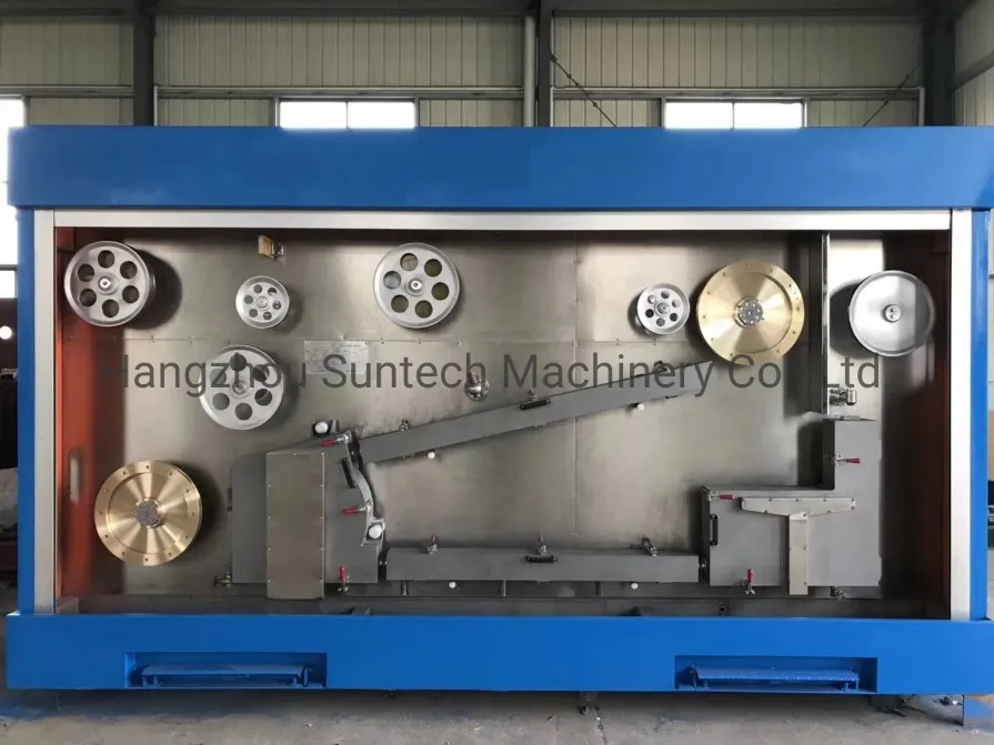 銅棒破砕機 13D ワイヤー引き抜き機 電気ケーブル製造機 pictures & photos