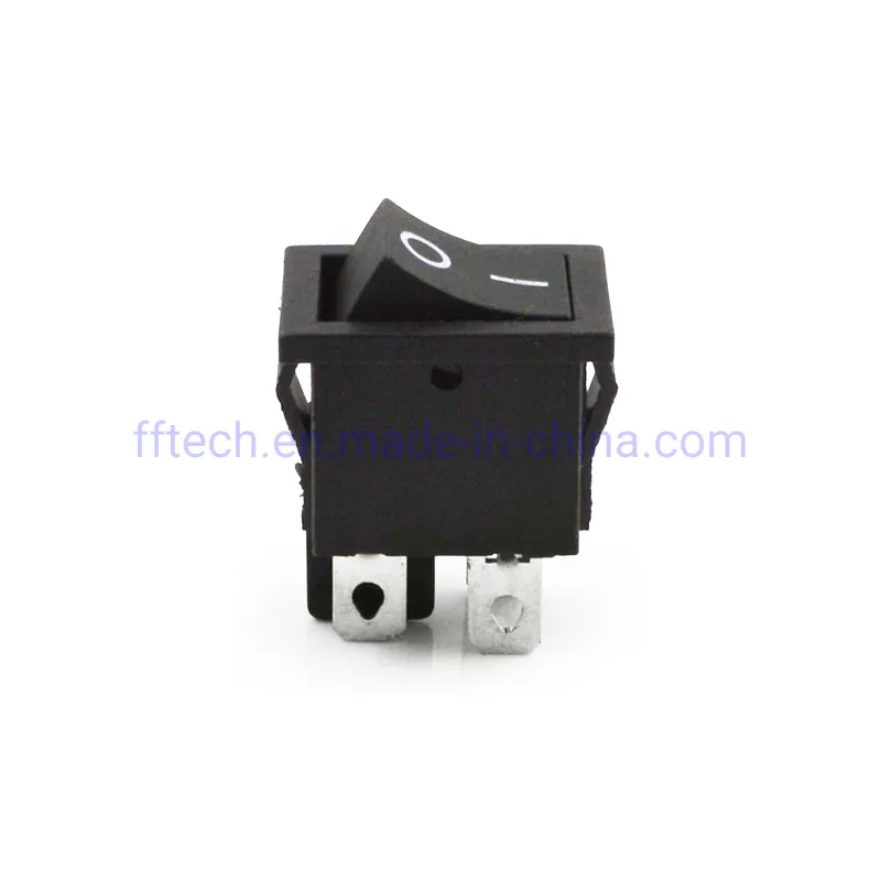 工場供給 直角 ボート ロッカースイッチ Kcd1 ロッカースイッチ 2pin 2 ポジション ベンディングピン T85 ミニロッカースイッチ pictures & photos