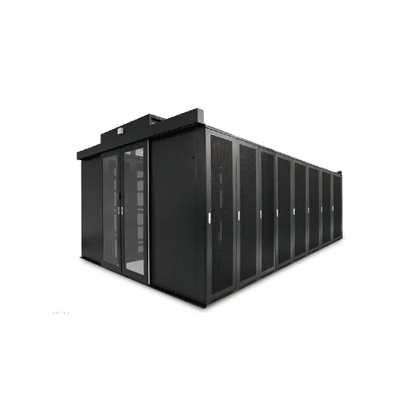 600mm Tiefen-Mikro-Datenzentrum mit Server-Rack-Infrastruktur mit Kühlsystem-Sicherheitsanlage pictures & photos