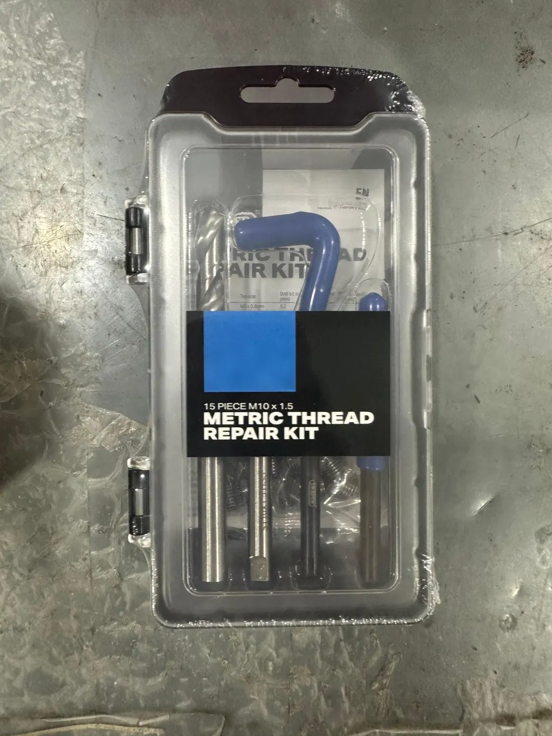 メトリックスレッド修理キット スレッドインサート M10 X 1.5 スレッドインサート 卸売スレッド修理キット スレッド修理インサートキット pictures & photos