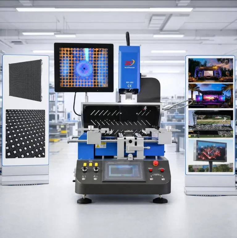 เครื่องซ่อมแสดงผล LED สำหรับการเปลี่ยนพิกเซล LED การเปลี่ยนชิ้นส่วนไมโครและการทำงานใหม่ของชิป BGA pictures & photos