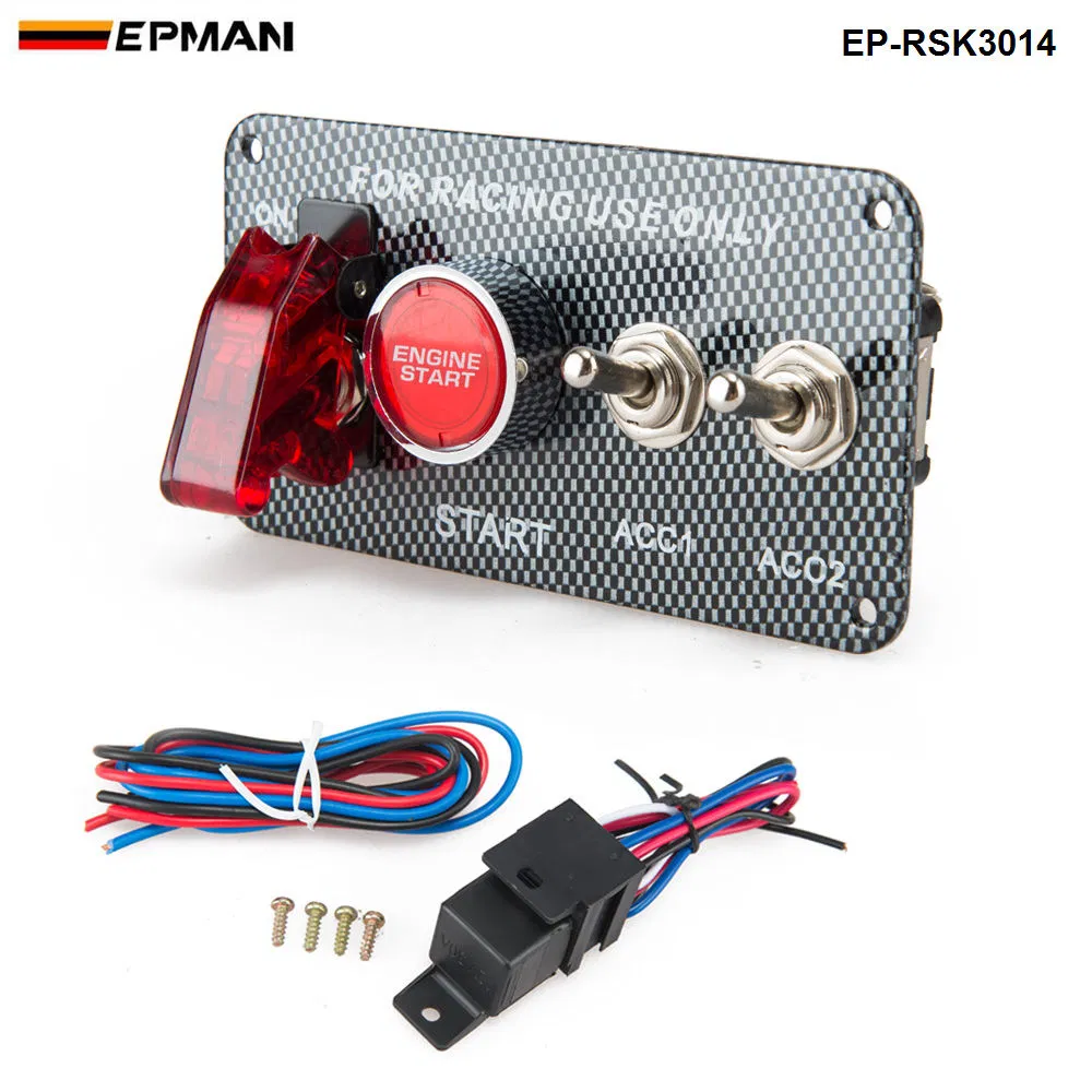 Epman Yarış Araba Elektroniği Anahtar Kiti Paneli Motor Başlatma Düğmesi Anahtarı ile Aksesuar Ep-Rsk3014 pictures & photos
