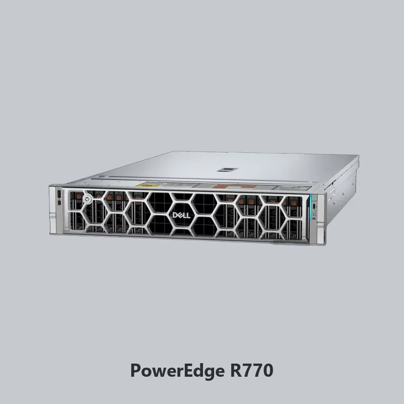 Máy chủ Dell PowerEdge R770 2U Rack Intel Xeon cho cơ sở dữ liệu pictures & photos