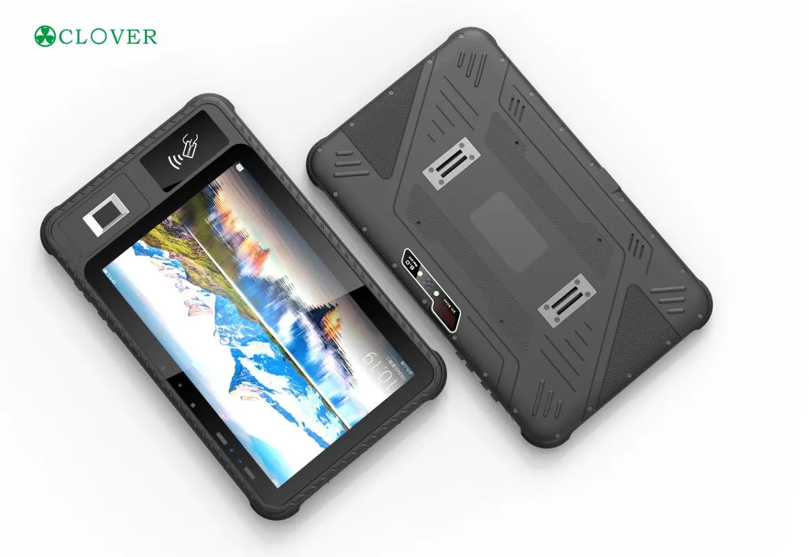 터치 스크린 RFID 리더 산업용 내구성 안드로이드 태블릿 PC 컴퓨터 8 인치 PDA IP67 pictures & photos