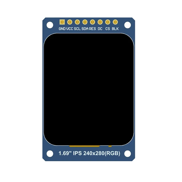 1.69 인치 280X240 IPS TFT LCD 디스플레이 SPI 드라이버 보드 모듈 아두이노, 라즈베리 파이 pictures & photos