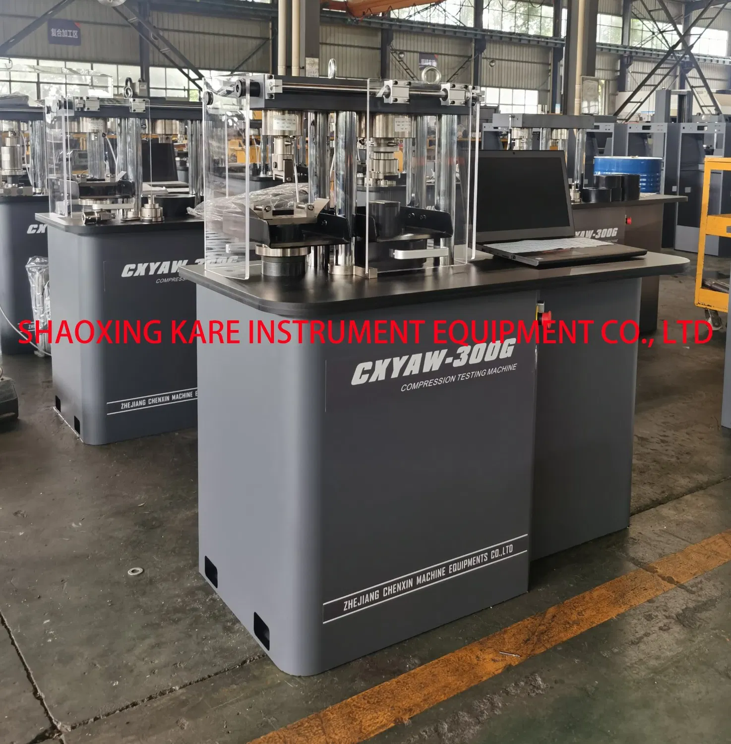 Machine d'essai de compression de ciment à contrôle informatique et machine d'essai de flexion pictures & photos