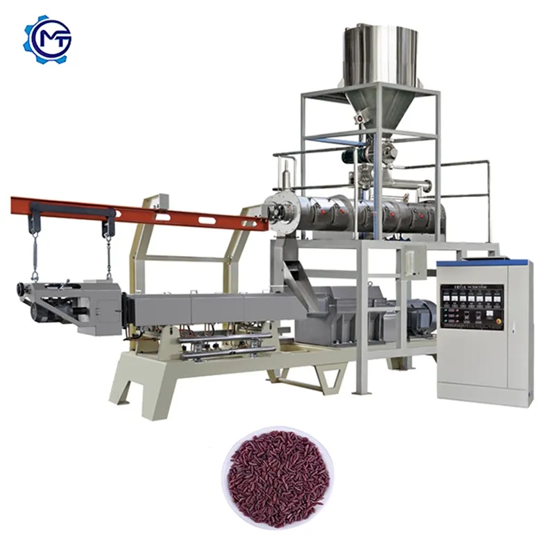 Linha de Produção de Arroz Nutricional Completo Linha de Processamento de Arroz Fortificado Máquina de Fazer Arroz Artificial Máquina de Arroz Instantâneo pictures & photos