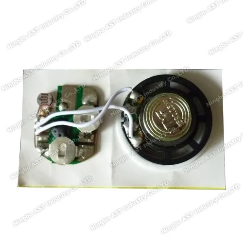 Kleiner Lichtsensor-Soundmodul Musikalisches Modul Aufnahme-Soundchip pictures & photos