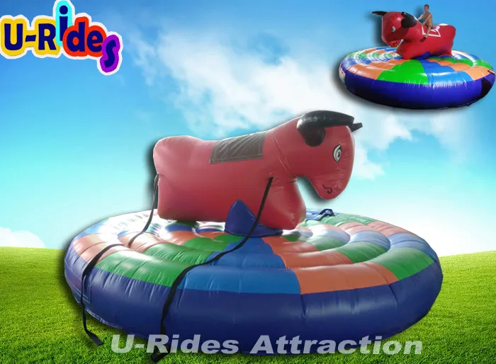 Boi Inflável Vermelho sem Máquina para Diversão em Parques de Diversões pictures & photos