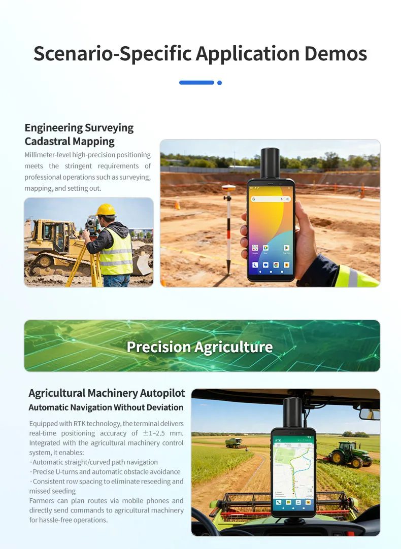 Tc60-Rtk Rtk PDA Android 14 IP67 Terminale Rugged pictures & photos