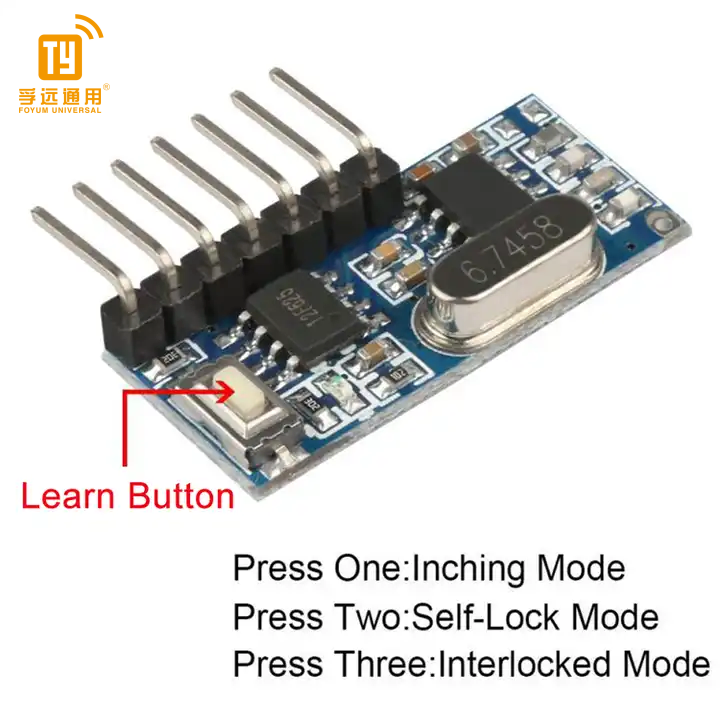 433MHz Módulo de Decodificación Inalámbrica Superheterodina y Recepción 4 Módulo de Salida de Canal pictures & photos