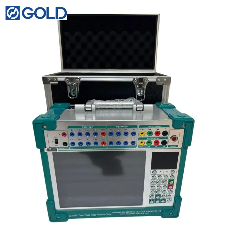 Dispositivo di prova per la protezione relè trifase, set di prova per iniezione di corrente secondaria a microcomputer pictures & photos