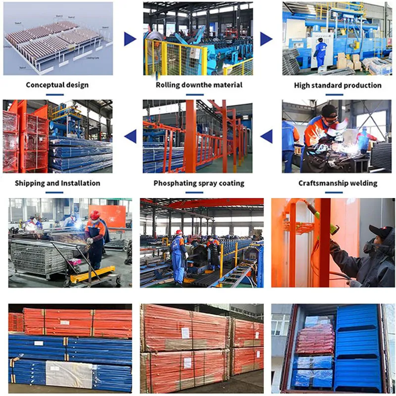 Sistema de almacenamiento automático de chapa metálica para estanterías industriales, estantes de almacenamiento en almacén como estantes RS con estantería de palets selectiva pictures & photos