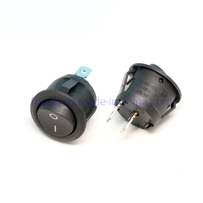 工場供給 直角 ボート ロッカースイッチ Kcd1 ロッカースイッチ 2pin 2 ポジション ベンディングピン T85 ミニロッカースイッチ pictures & photos