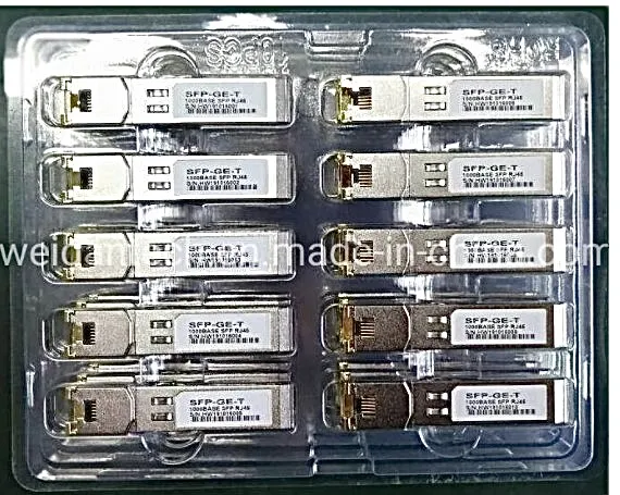Modulo Trasmettitore Ottico SFP-1000base+Copper RJ45 pictures & photos