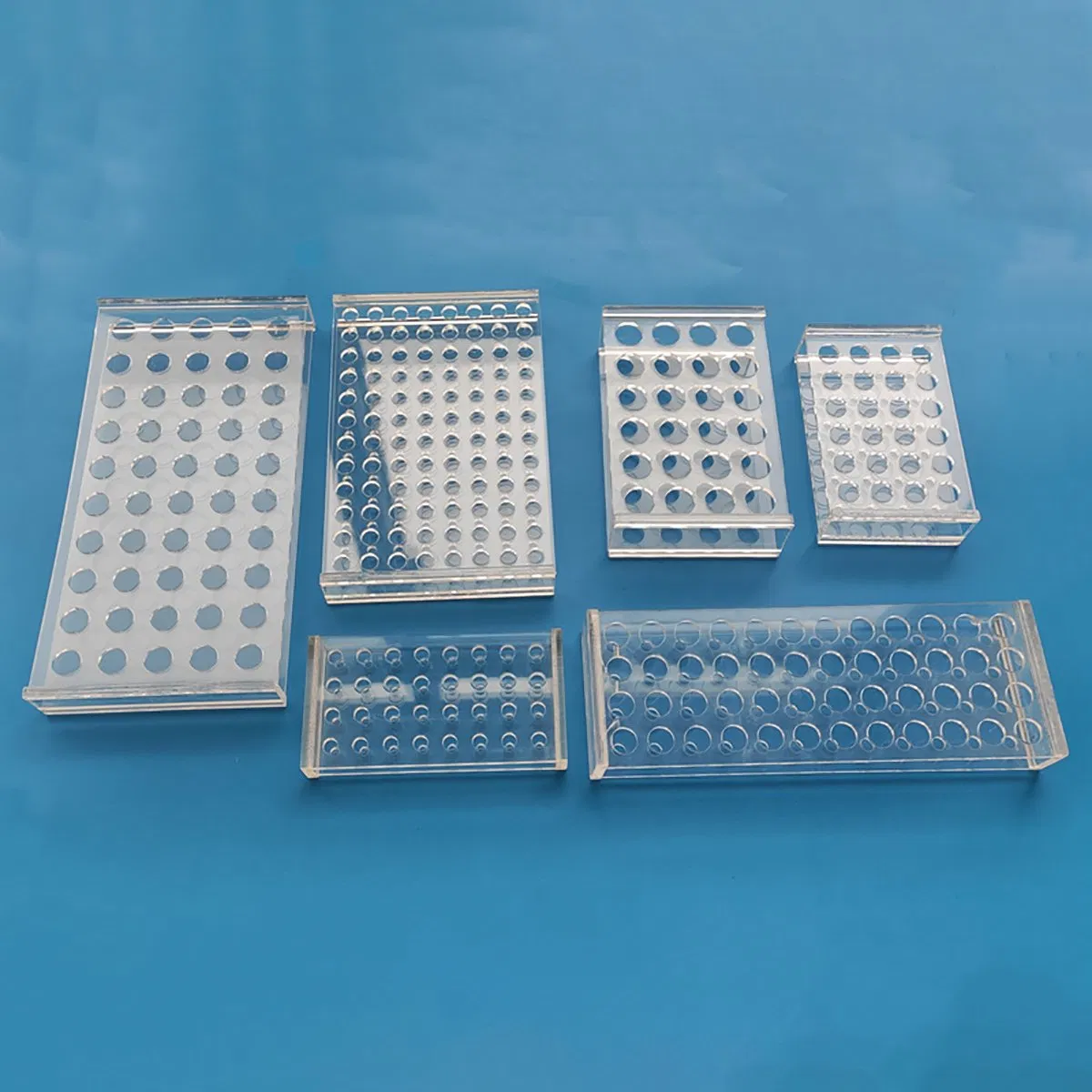 Porta provette impilabile per uso in laboratorio pictures & photos
