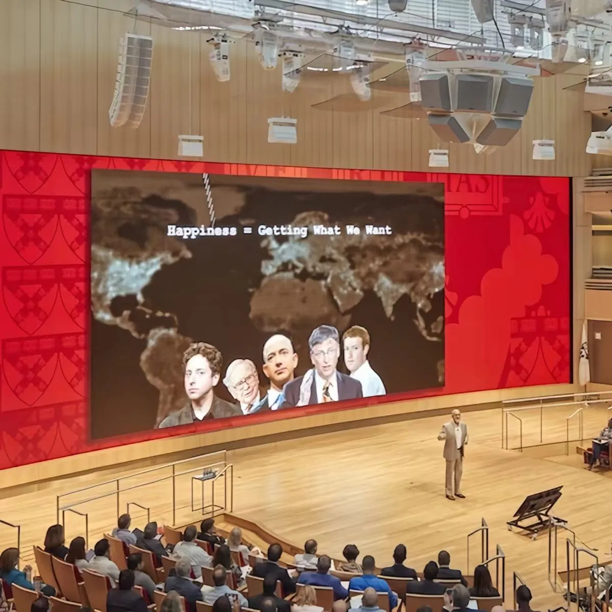 Hoge Resolutie Conferentie LED Wand Volle Kleur Vaste LED Display Scherm pictures & photos