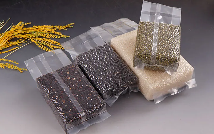 Semi-Automatic Brick Shape Rice Vacuum Packing Machine pictures & photos