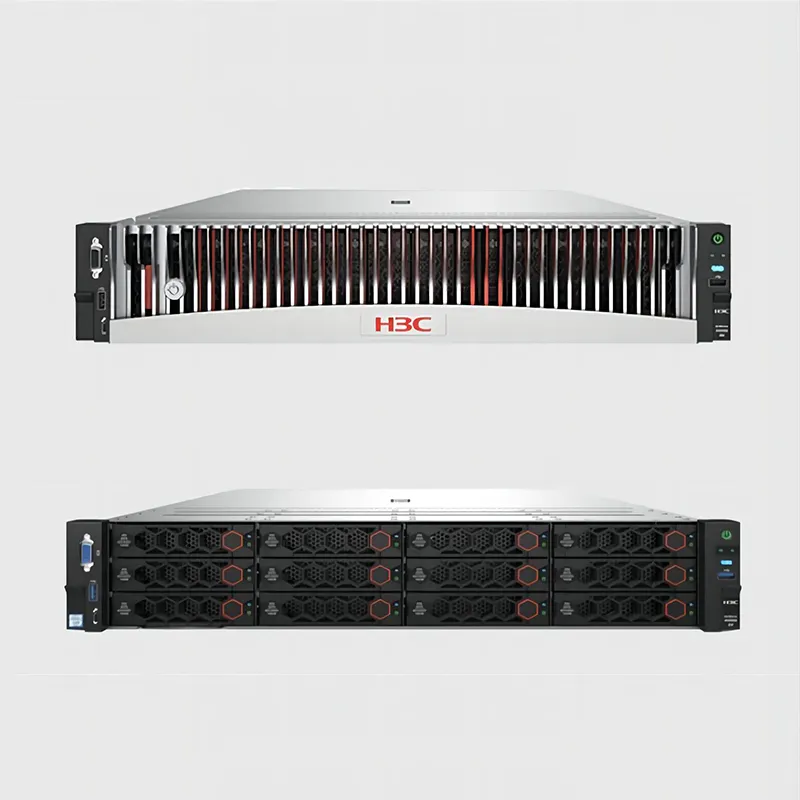 ประสิทธิภาพสูง H3c ยูนิเซิร์ฟเวอร์ R4900g5 เซิร์ฟเวอร์ 2u ติดตั้งในตู้เก็บข้อมูล GPU เซิร์ฟเวอร์ pictures & photos