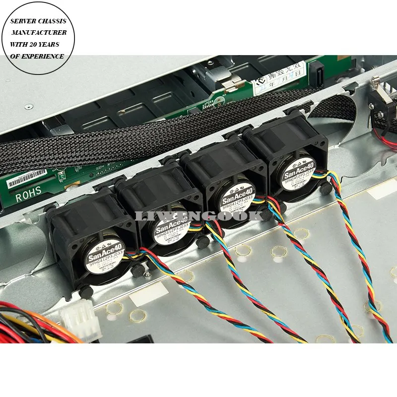 Sıcak Değiştirme Rackmount Kasa Yüksek Performanslı Hesaplama Sunucu Şasisi pictures & photos