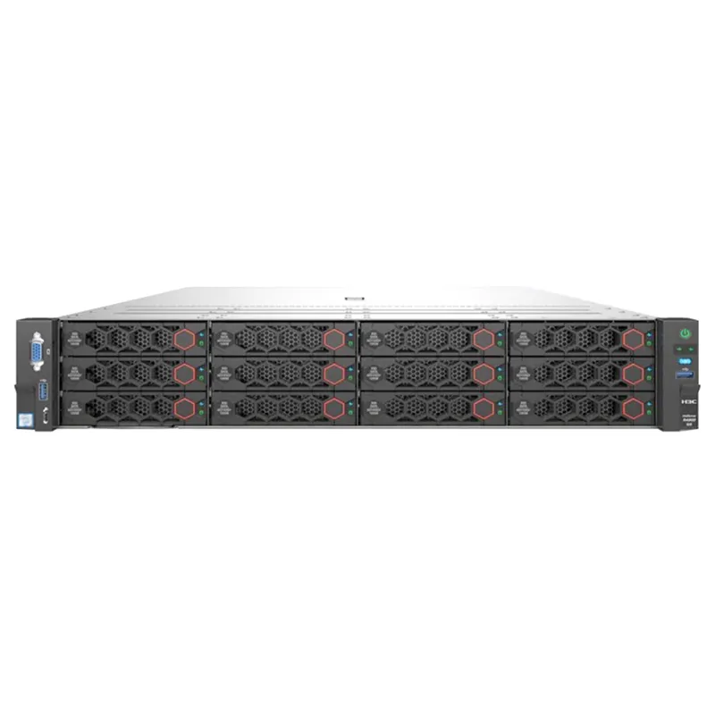 ประสิทธิภาพสูง H3c ยูนิเซิร์ฟเวอร์ R4900g5 เซิร์ฟเวอร์ 2u ติดตั้งในตู้เก็บข้อมูล GPU เซิร์ฟเวอร์ pictures & photos