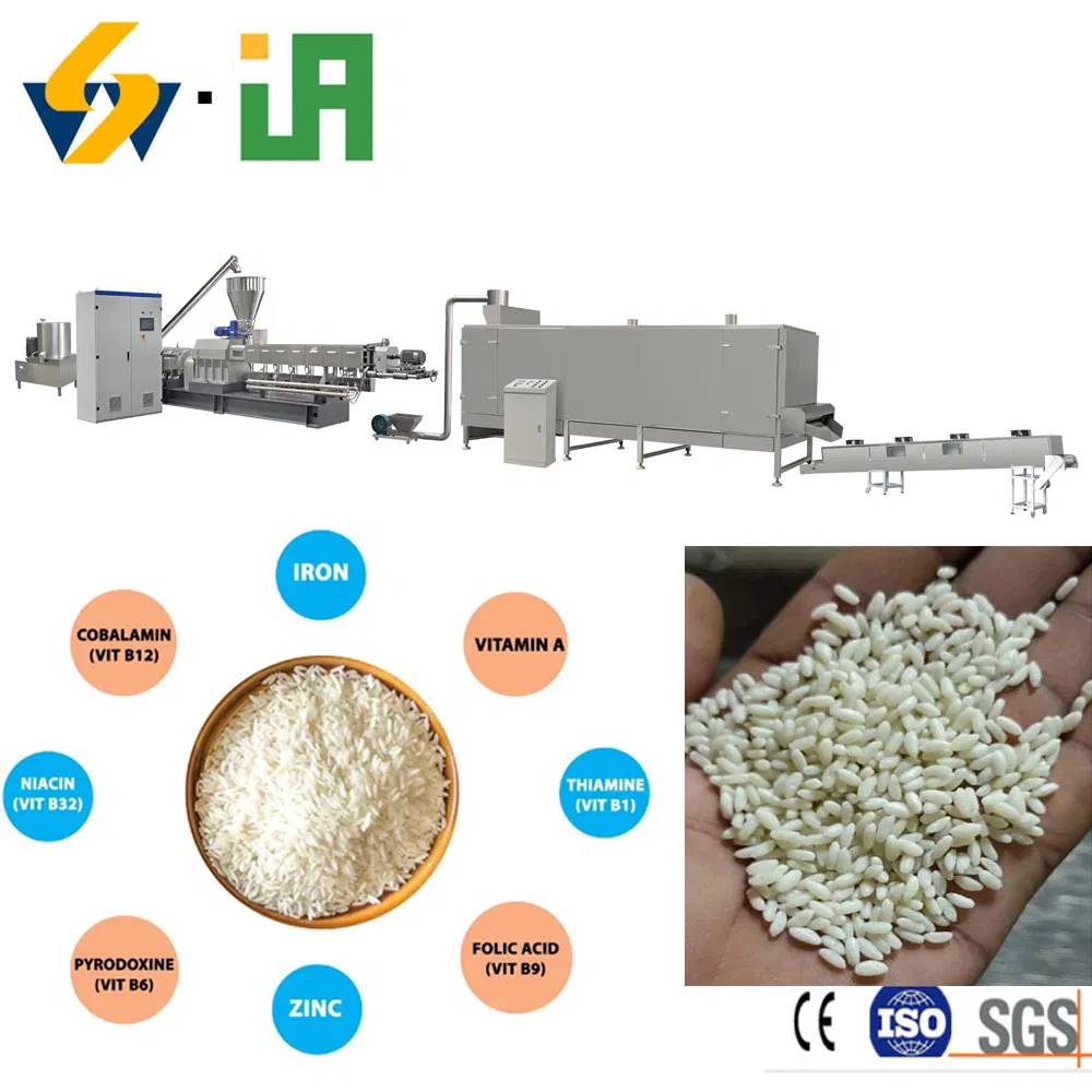 „Umgestaltung der Reisknetmaschine für die angereicherte Reisverarbeitungslinie, Produktion von Reiskernen, Wiederherstellungsanlage“ pictures & photos