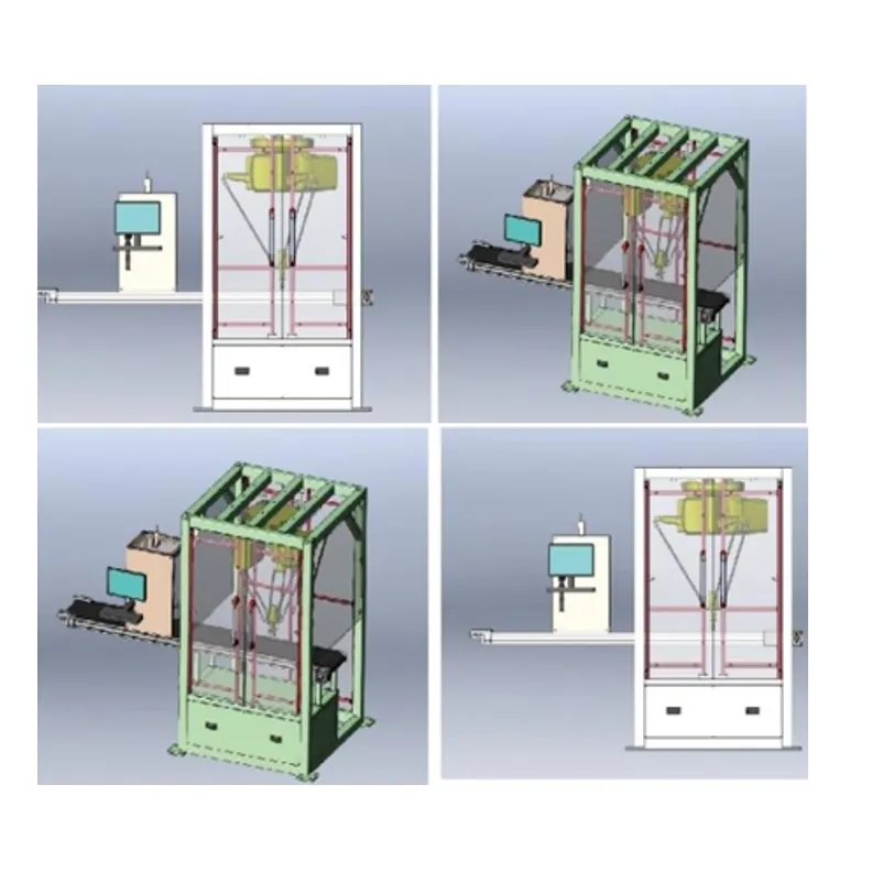 Smistamento, inscatolamento, imballaggio e altro ancora versatili. Confezionatrice per scatole con robot parallelo Spider pictures & photos