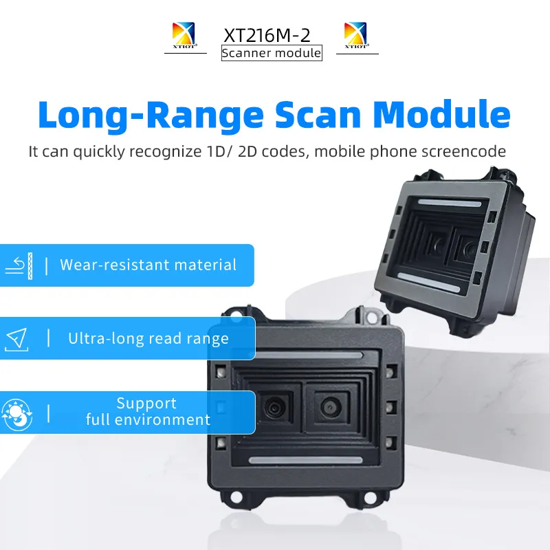 XT216M-2 Alta Resolución 2D Módulo de Motor de Código de Barras de Megapíxeles con Enfoque Automático y Doble Lente pictures & photos