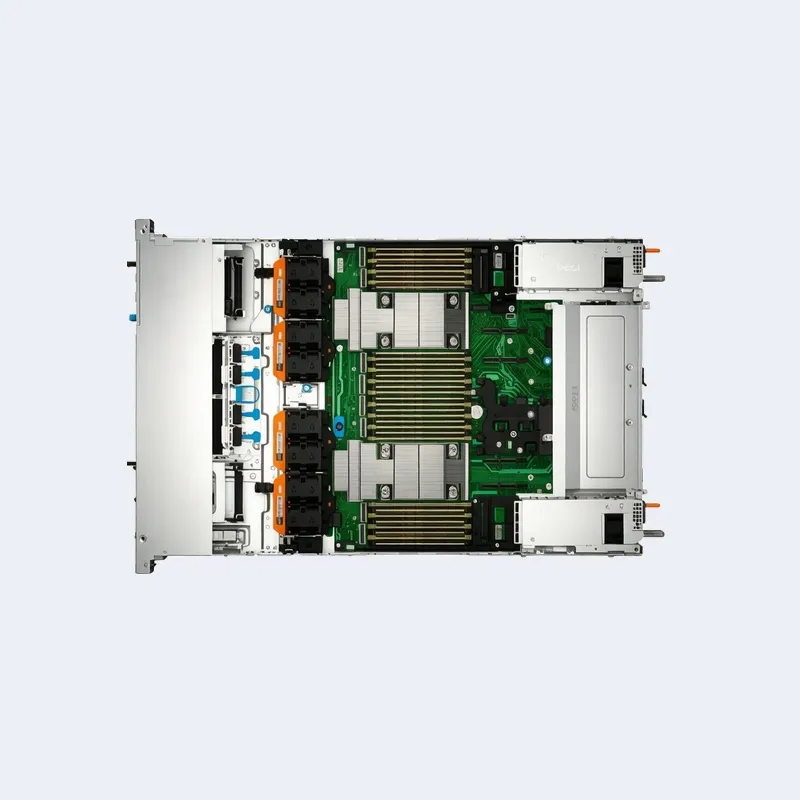 Servidor en rack Dell PowerEdge R670 1U con Xeon 6710E para computación de inferencia de IA pictures & photos