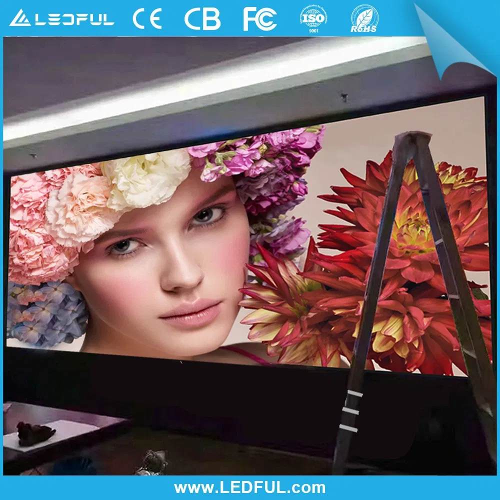 고해상도 HD P2 실내 LED 간판 디스플레이 풀 컬러 모듈 광고 LED 디스플레이 화면 pictures & photos