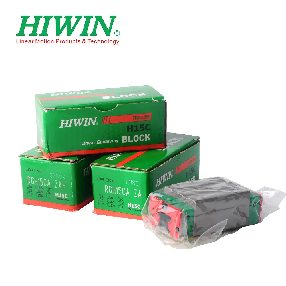 Rgh15ca Rg15 Rg20 Rg25 Rg30 Rg35 Rg45 Rg55 RG65 100% 원주율 대만 하이윈 리니어 레일 블록 슬라이드 캐리지 가이드 블록 가이드웨이 키트 CNC 베어링 pictures & photos