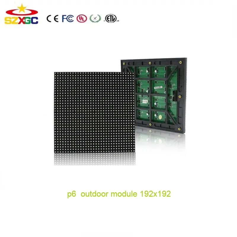 Module d'affichage LED extérieur de haute qualité P6 Écran LED extérieur pictures & photos