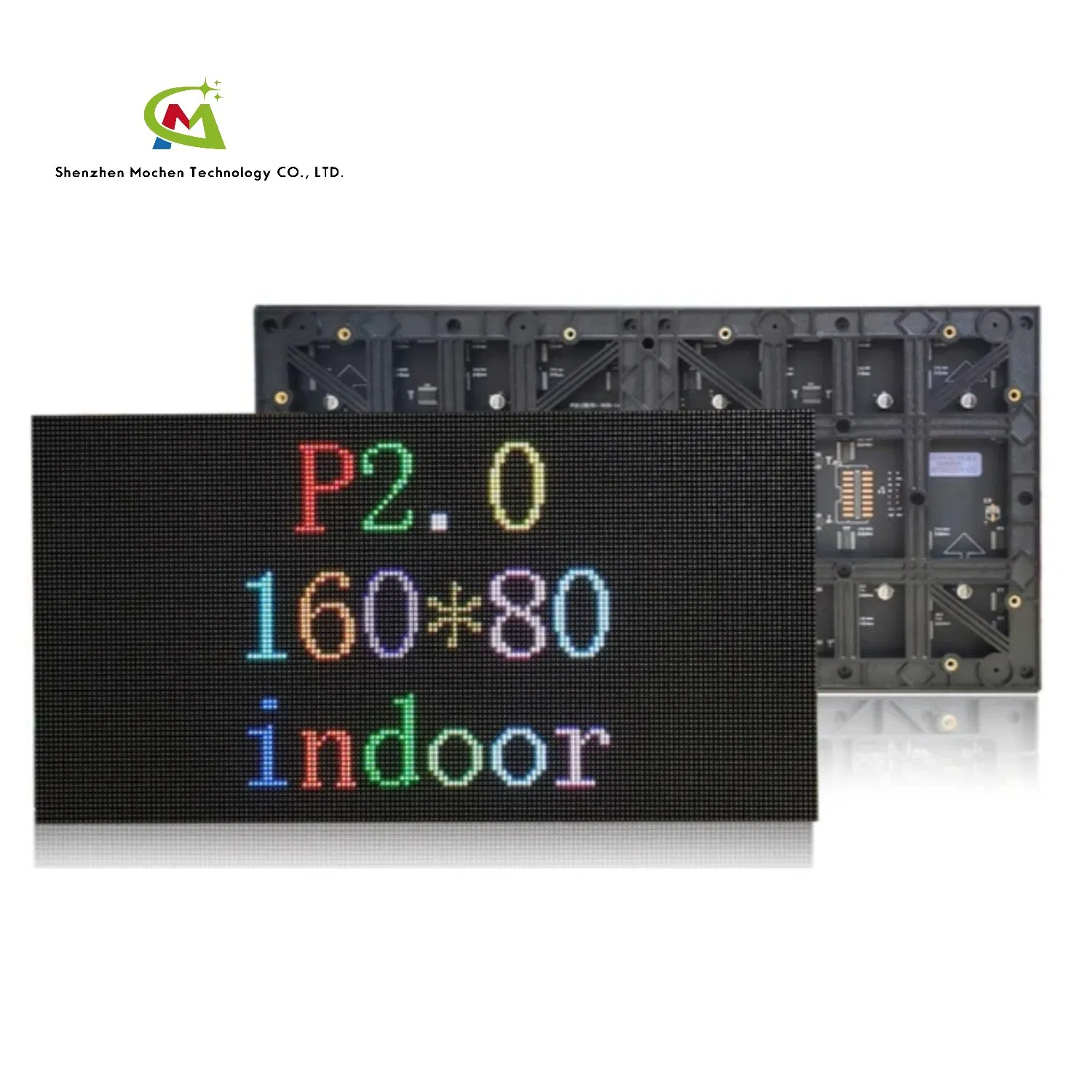 Sinal de Publicidade em Painel de Matriz Interno RGB de Cores Completas Programável Hub75 Módulo de Tela LED P2 pictures & photos