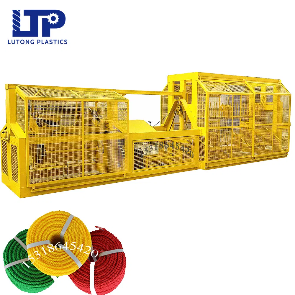 Macchina automatica per la produzione di corda in plastica attorcigliata per realizzare 3 o 4 fili di corda pictures & photos