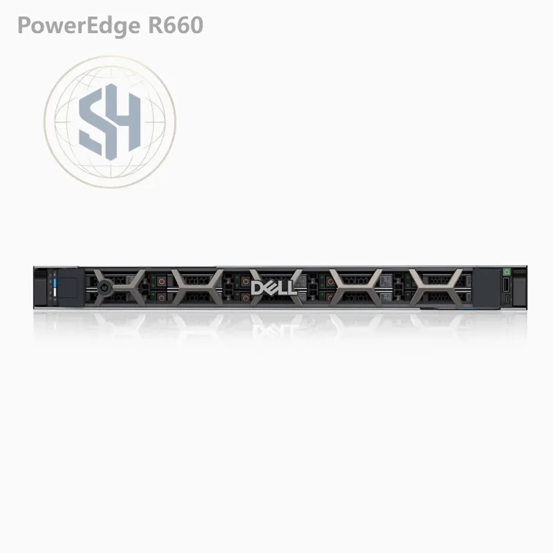 Промышленный сервер PowerEdge R660 1U с двумя сокетами для установки в стойку с DDR5 для виртуализации pictures & photos