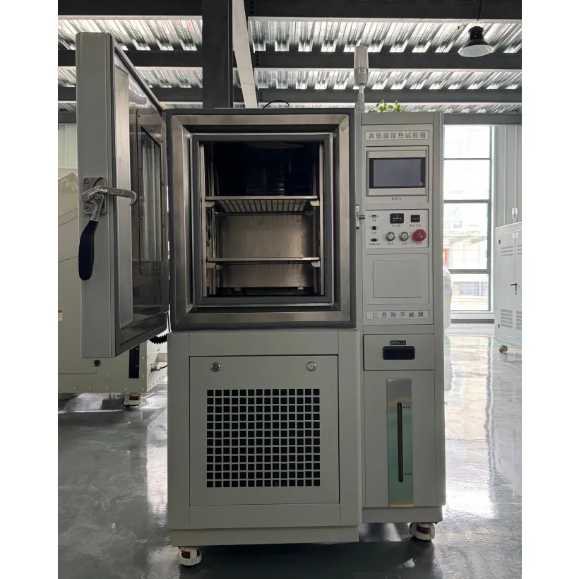 Camera di prova per temperatura e umidità, completamente automatica e controllata da microcomputer, per analisi di laboratorio di routine pictures & photos