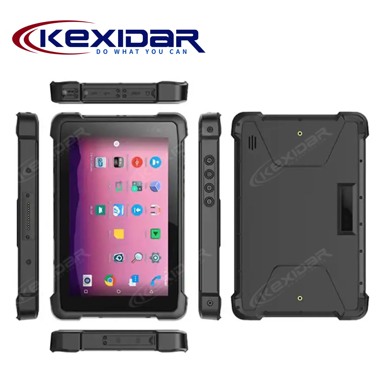 サンプルカスタマイズバーコードスキャナー IP65 グレード防水頑丈極限タブレットPC 8000mAh 10.1 インチ頑丈タブレットAndroid pictures & photos