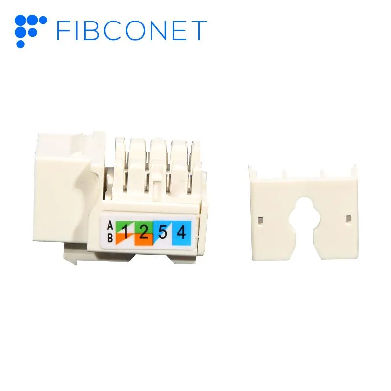 CAT6 RJ45 ネットワークモジュール 90 デグリーパンチダウンUTPキーストーンジャック RJ45 キーストーンモジュラー pictures & photos