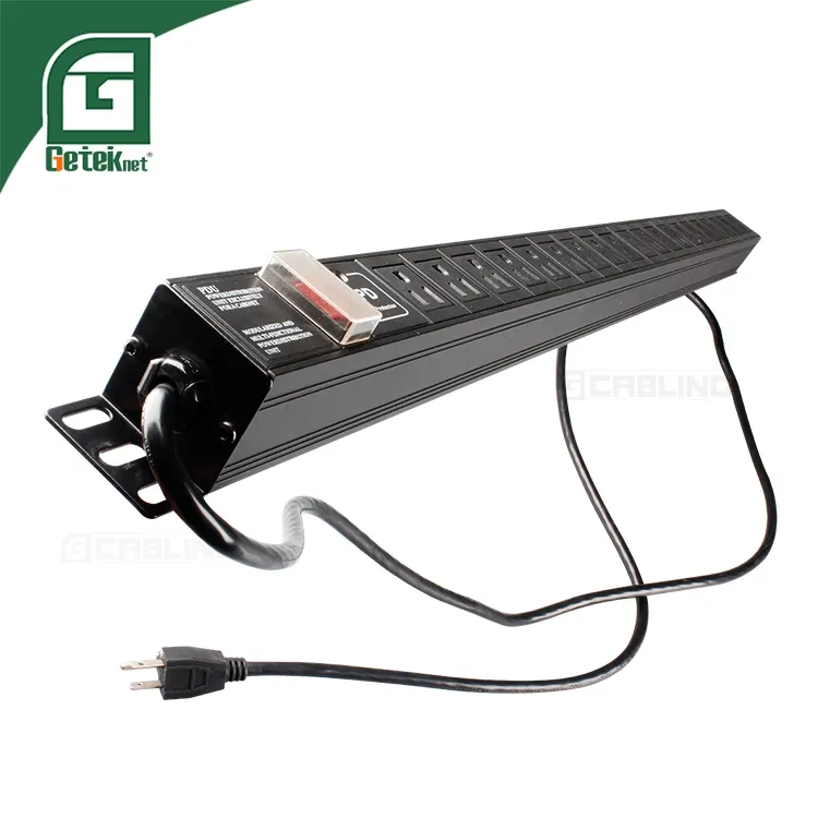 Bộ phân phối điện PDU Rack 20-32 Cắm điện Us Rack Bộ phân phối điện Trung tâm dữ liệu Rackmount pictures & photos
